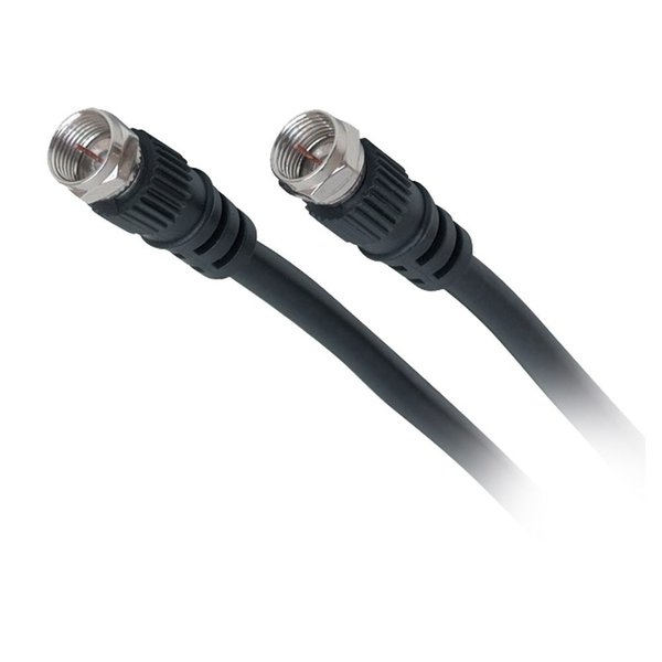 Quest Technology International F (M-M) Molded Cable, 75 Ohm, Rg-59 - 6 Ft VFC-1206